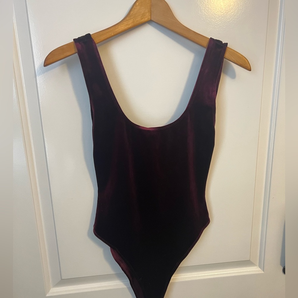 Forever 21 Velvet bodysuit